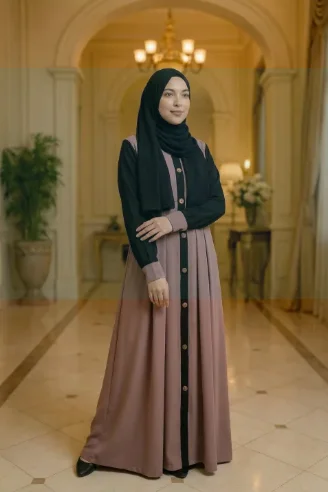 Formal Ari Borka - Handmade Embroidery on Zoom Fabric with Stone Accents